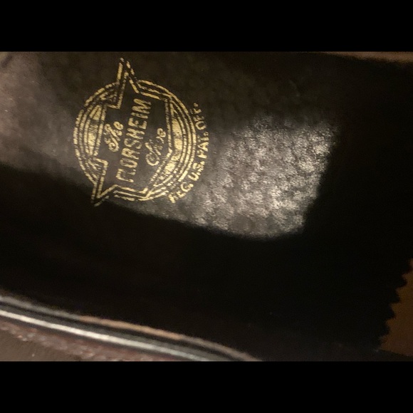 Classic Brogue Oxford Wingtips Brown Florsheim Leather Shoes. - Picture 6 of 6